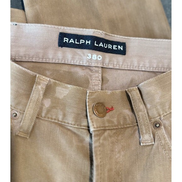 Ralph Lauren 380 Womens Jeans Brown Denim Bootcut Slim Low Rise Stretch Size 28 - Picture 3 of 11